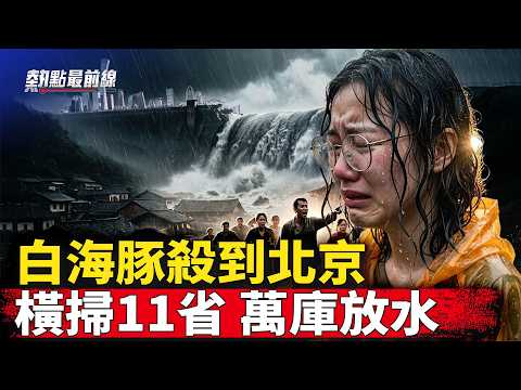 白海豚讓整個中國都慌了？攻入北京，暴擊11省，水庫集體洩洪！｜