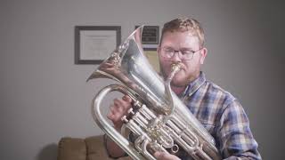 Louisiana All-State Etude 4A - Largo Cantabile - Thomas Gusewelle, Euphonium