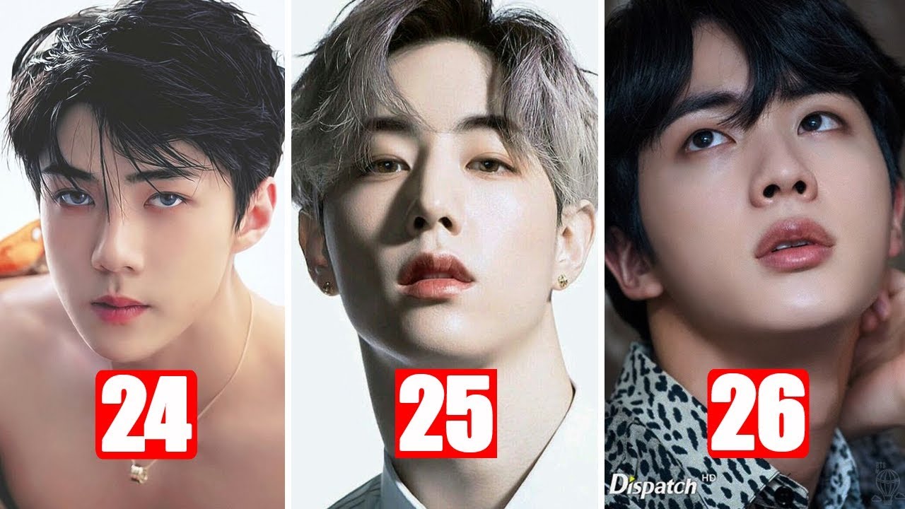 BTS Jin Vs GOT7 Mark Tuan Vs EXO Sehun Childhood/Transformation II Who Is More Handsome ???