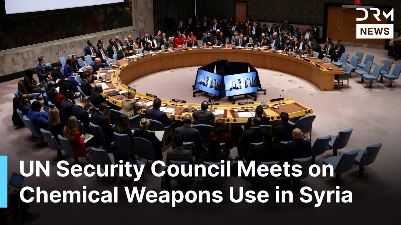 FULL SESSION: UN Security Council Discusses Chemical Weapons Threat in Syria Conflict | AC1N