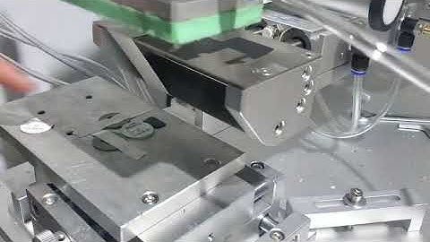 High precision semi automatic hardware metal ring coil top pressing labeling machine stamp labeling