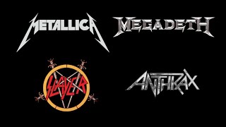 Ranking the '80s albums of Metallica, Slayer, Megadeth, and Anthrax (w/Martin Popoff)