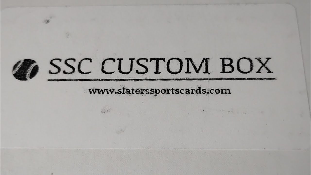 Customized Subscription Box from Slater Sportcards 1995-2005 Baseball ...