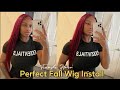 The Perfect Pre-Colored Burgundy Wig Install Beginner Friendly Tinashe Hair