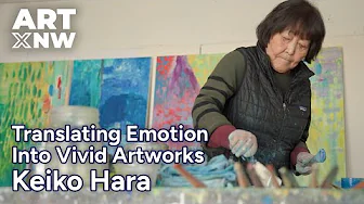 Translating Emotion Into Vivid Artworks: Keiko Hara | Art by Northwest