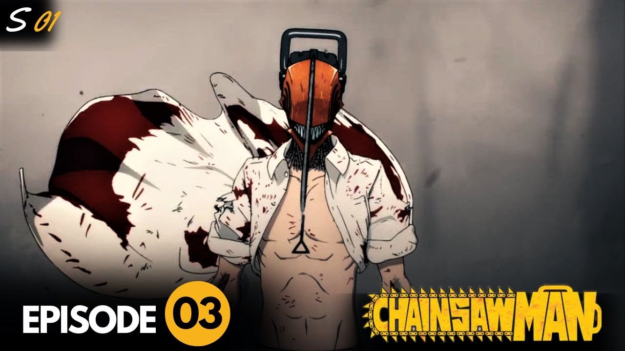 Chainsaw Man S01 Ep03 Full Explained in Hindi\Urdu Denji Vs Bat Devil