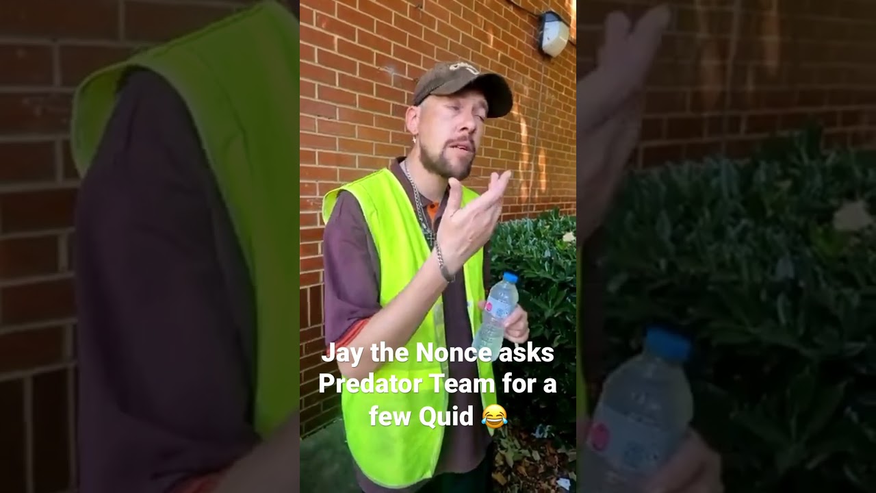 Jay the Nonce asks Predator team for Money 😂