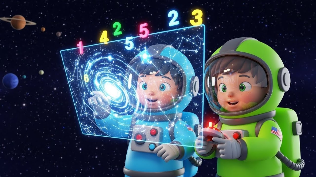 Space Explorer Counting Song for Kids | Numbers Song for Kids, Baby ...