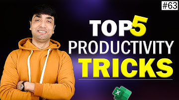 Top 5 Excel Productivity Tricks | Wildcard , Lookup & PivotTable Tricks