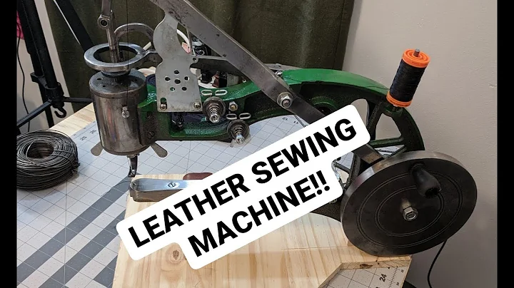 I got a leather sewing machine! (YaeTek Hand Cobbler Shoe Repair)