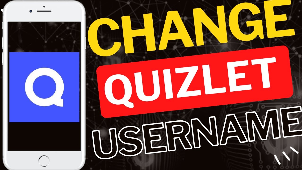 How to Change Your Username in Quizlet App - YouTube