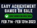 Easy Achievement Games On Sale This Week #Xbox
