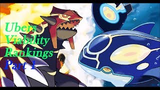 Ubers Viability Rankings: Post UPL Part 1
