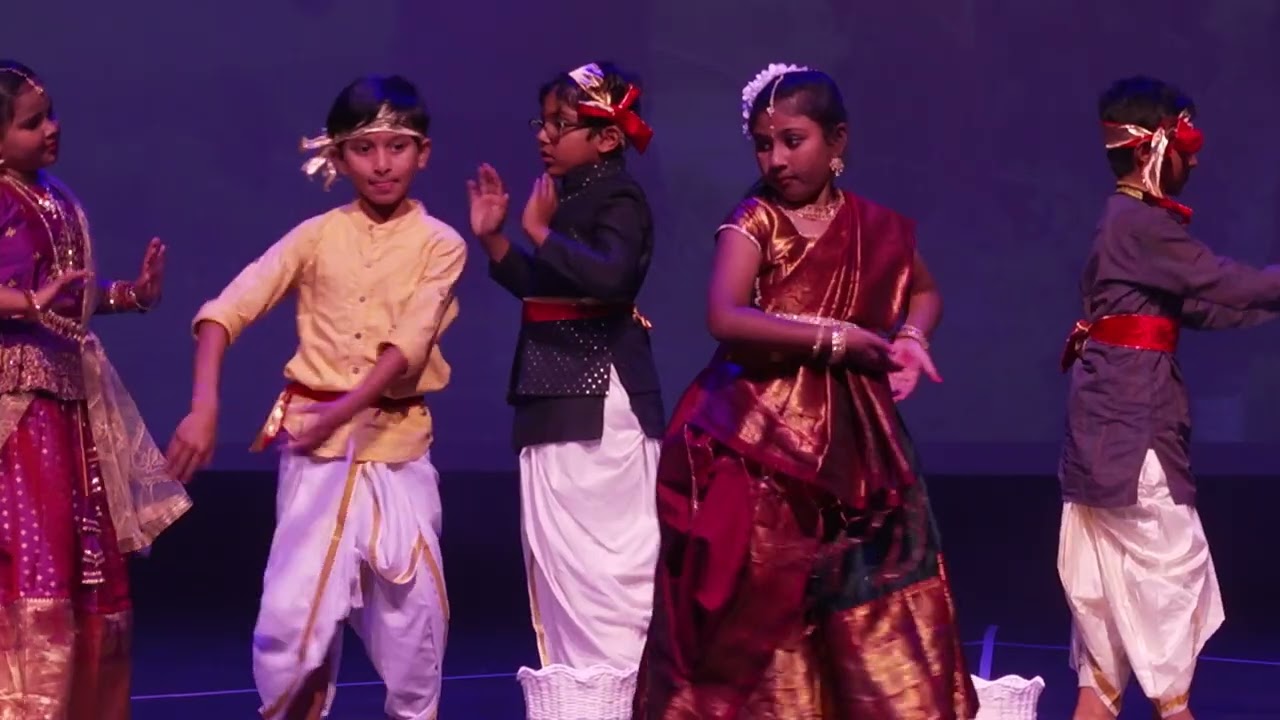 முல்லை 1&2 வகுப்பு - மணப்பாறை மாடுகட்டி என்ற பாடலுக்கு நாட்டுப்புற நடனம் - தமிழ் கலை விழா 2025 (VTS)