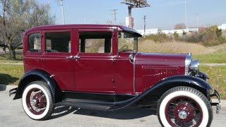 1930 Ford Model A Deluxe Fordor Town Sedan For Sale