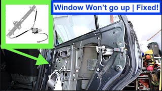 How to replace rear window regulator | 03-08 Honda Pilot