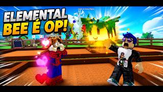 🔥 O PET ELEMENTAL BEE É INSANO no GROW A GARDEN!