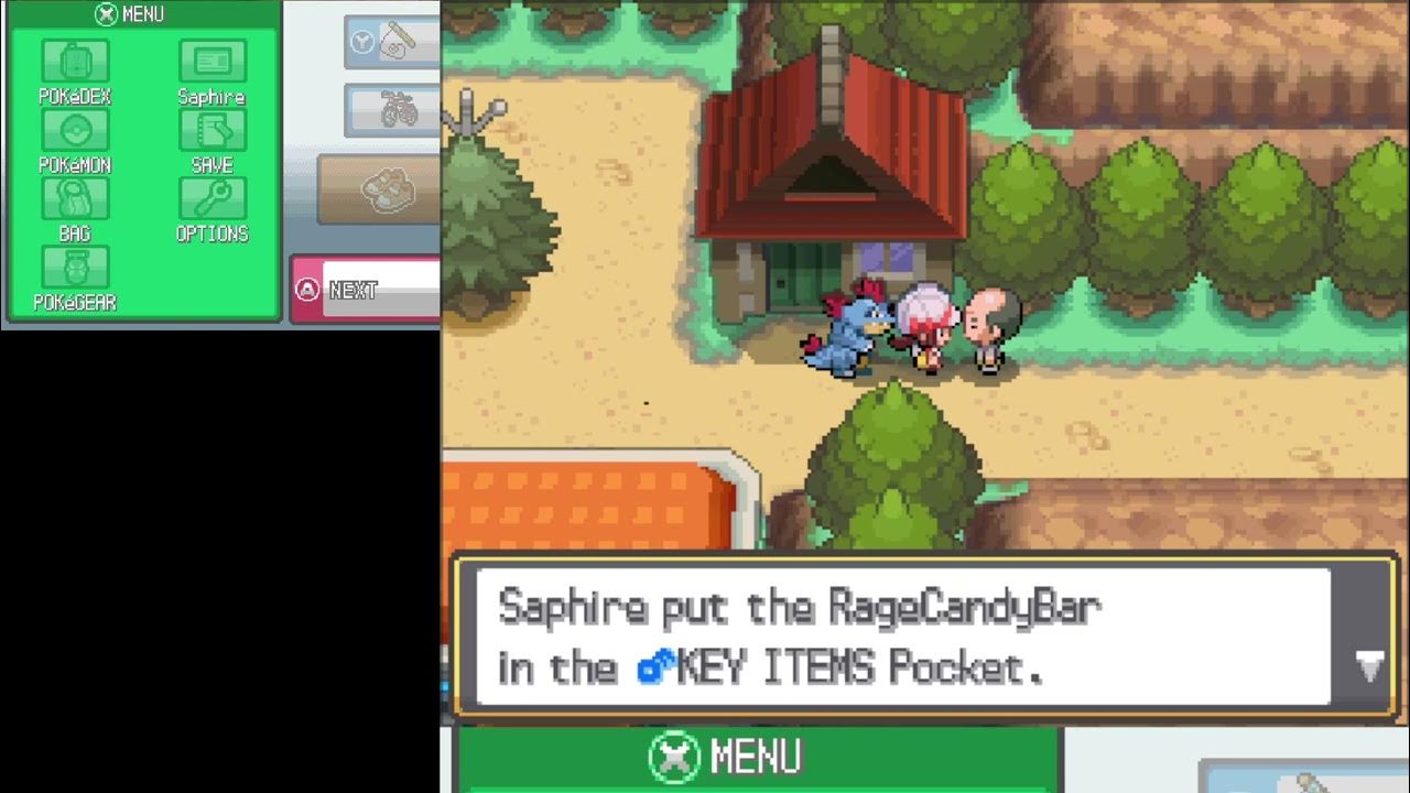 How to get Rage Candy Bar in Pokemon SoulSilver YouTube