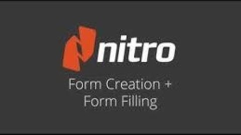 How to create multiple check box items in Nitro PDF forms