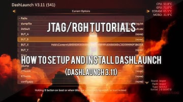 JTAG/RGH Tutorials - How to Install and Setup Dashlaunch (USB + Download)