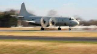 P-3 Orion Touch and Go's at HKY
