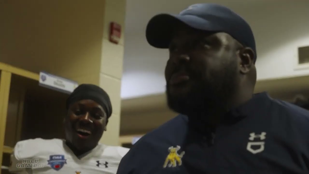 JCSU had the locker room on FIRE for CIAA Championship | HBCUGameDay.com