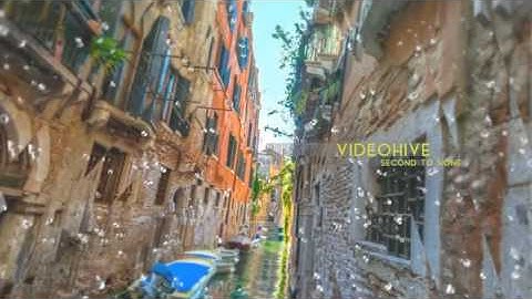 Rain Opener - After Effects Template