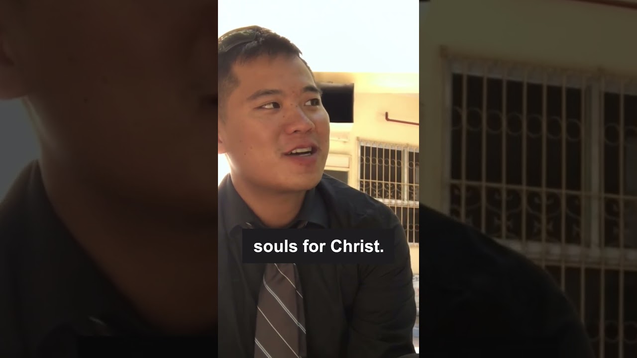 Daniel Lui shares why he shifted his life focus and became a missionary. #daniellui #pamas