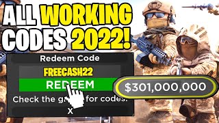 Roblox Military Tycoon Codes (December 2023)