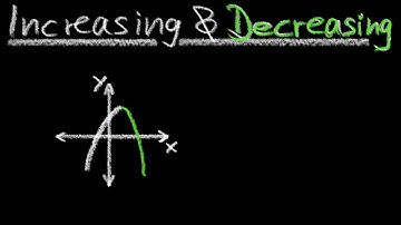 Increasing, Decreasing and Constant Function