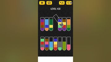 【Water Sort Puzzle】 Level 433