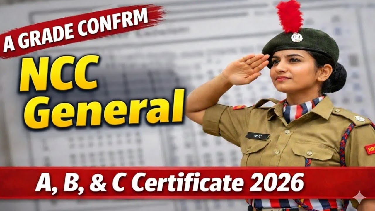 NCC General Top 50 MCQ for A, B & C Certificate Exam 2026 | Bilingual