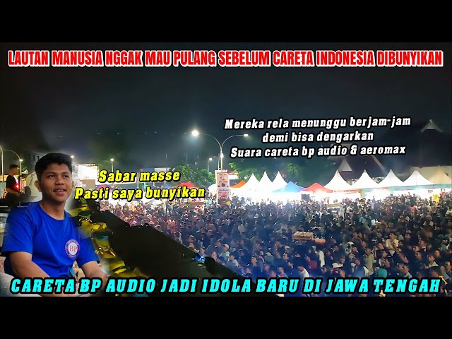 Serasa battle sumbersewu,ribuan penonton rela antri demi bisa dengar suara careta bp audio & aeromax class=