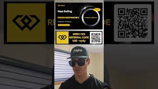 $FREEDOM OF MONEY TOKEN CRYPTO COIN HOW TO BUY WEEX CEX BNB BSC BINANCE BLOCKCHAIN MEMECOIN FREEDOM