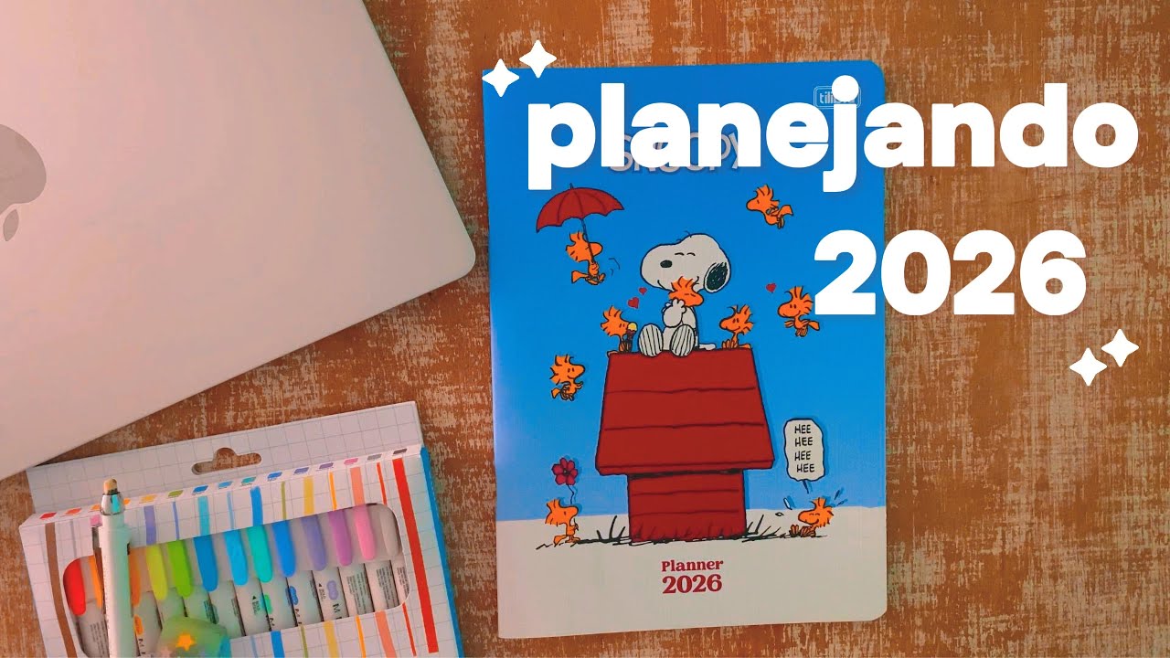 Planeje 2026 comigo | Como administrar nossos vários papeis
