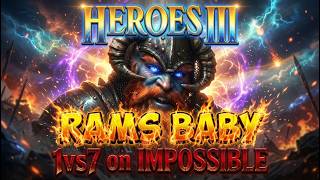 Heroes 3 - Friday Challenge | RAMS ONLY BABY!!! - 1v7 on Impossible!!! screenshot 5
