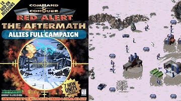 C&C Red Alert: The Aftermath - Allies Full Campaign / All Missions Complete Playthrough Longplay