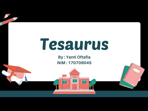 Video: Apa Itu Tesaurus?
