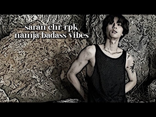 ✧. saran chr rpk namja badass vibes. || allucyyclaire class=