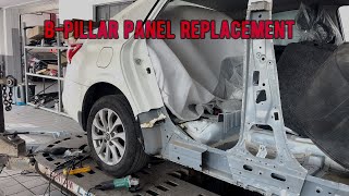 Nissan SYLPHY Side Collision: Restoring to Factory Standards！