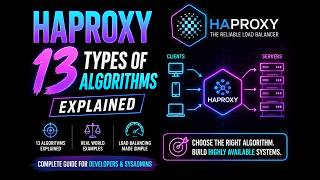 HAProxy Explained: 13 Load Balancing Algorithms with Real Examples ⭐ (Best choice)