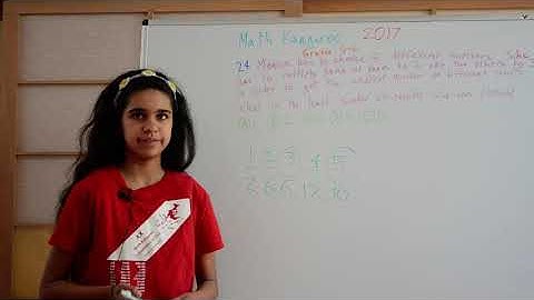 Math Kangaroo 2017, Grades 5-6, Problem 24