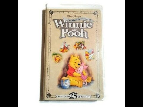 Opening to The Many Adventures of Winnie the Pooh 25th Anniversary Edition VHS (2002)