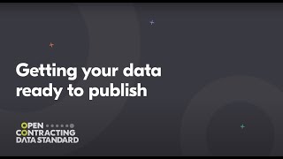 Getting your data ready to publish