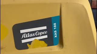 2020 Atlas Copco XAS 188 KD8 Air Compressor