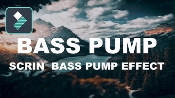 WONDERSHARE FILMORA9 | HOW TO MAKE SCREEN BASS-PUMP EFFECT IN 2020 | TUTORIAL 2020