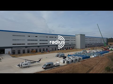 Radius Group | NCL2 Stockton - New Fulfilment Centre | Mechanical Plant Loadout | Helicopter Lift