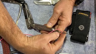 Leatherman modifications for Boat work