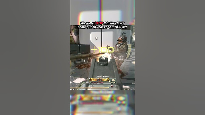 "MW2 was only 10 years ago..." 😅 #nostalgia #callofduty