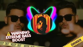 Take it easy [Extreme Bass Boost] Karan aujla || Warning ⚠️